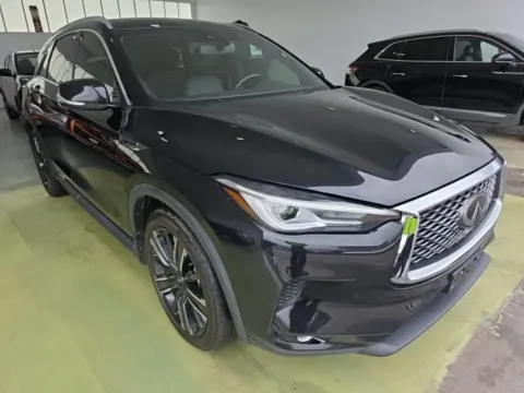 Another view of 2021 INFINITI QX50 LUXE for sale in Plano, TX at Gulliver Auto Group