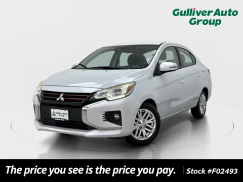 Gray 2021 Mitsubishi Mirage G4 SE for sale in Plano, TX