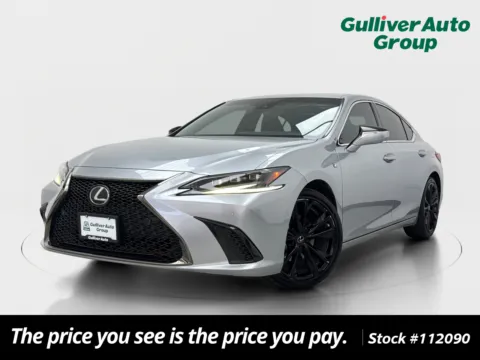 Silver 2022 Lexus ES 350 F Sport for sale in Plano, TX