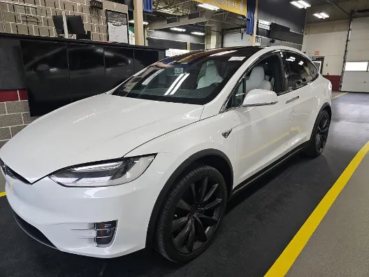 White 2017 Tesla Model X 75D for sale in Plano, TX