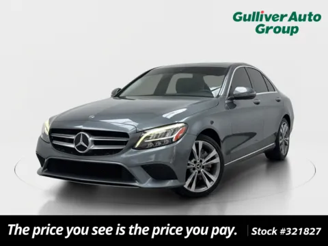 Gray 2019 Mercedes-Benz C-Class C 300 for sale in Plano, TX