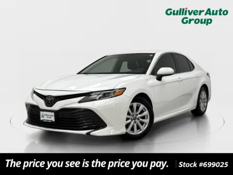 Photos of 2019 Toyota Camry LE for sale in Plano, TX at Gulliver Auto Group
