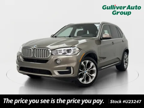 Gray 2017 BMW X5 sDrive35i for sale in Plano, TX