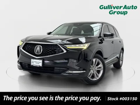 Black 2022 Acura MDX 3.5L for sale in Plano, TX