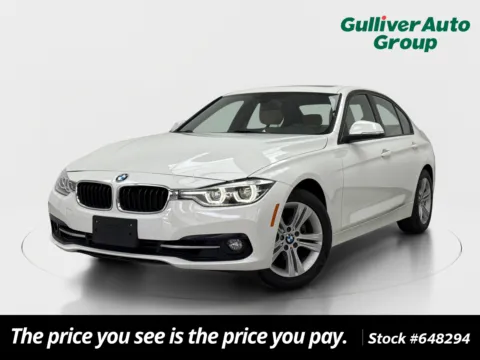 White 2016 BMW 3 Series 328i for sale in Plano, TX