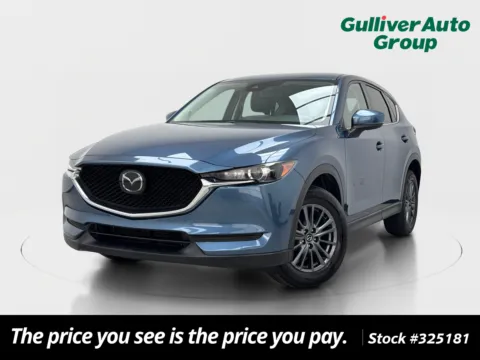 Blue 2021 Mazda CX-5 Touring for sale in Plano, TX