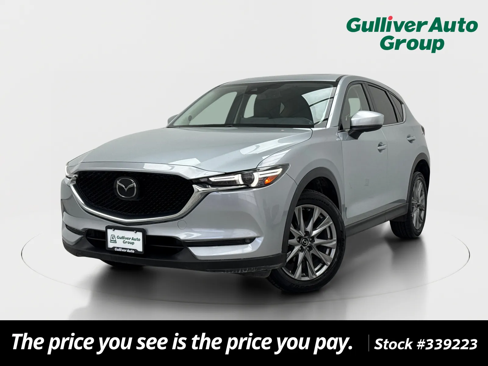 Silver 2021 Mazda CX-5 Grand Touring for sale in Plano, TX