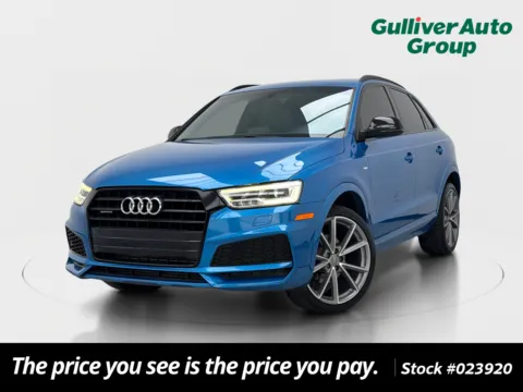 Blue 2018 Audi Q3 2.0T Premium for sale in Plano, TX