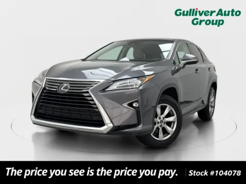 Gray 2018 Lexus RX 350 for sale in Plano, TX
