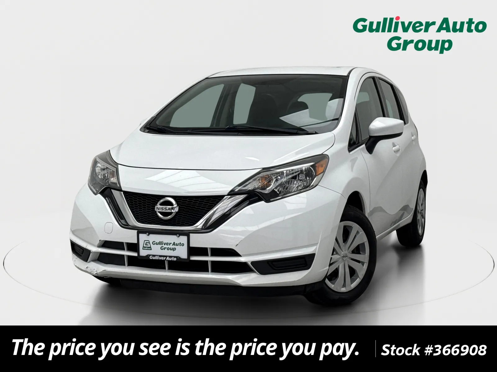 White 2019 Nissan Versa Note SV for sale in Plano, TX