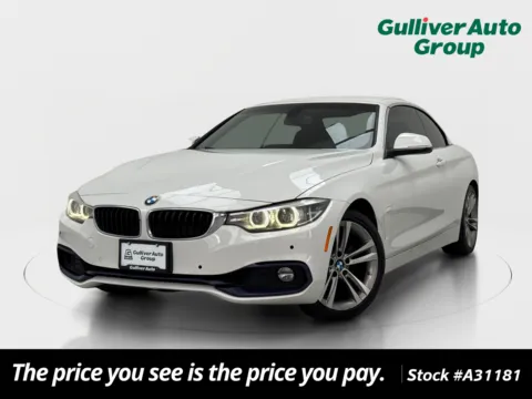 White 2018 BMW 4 Series 430i for sale in Plano, TX