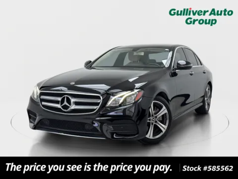 Black 2019 Mercedes-Benz E-Class E 300 for sale in Plano, TX