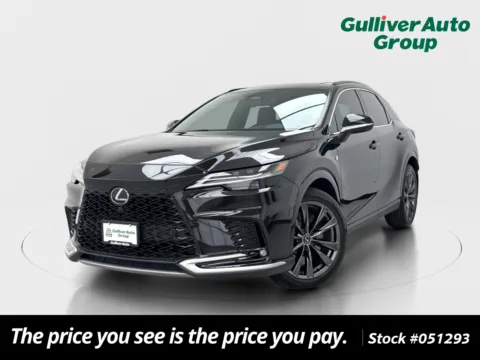 Black 2024 Lexus RX 350 F Sport Handling for sale in Plano, TX