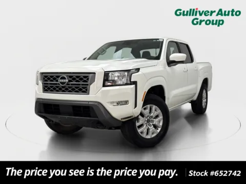 White 2022 Nissan Frontier SV for sale in Plano, TX