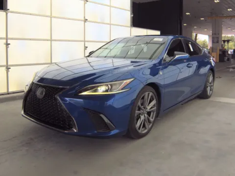 Blue 2019 Lexus ES 350 F Sport for sale in Plano, TX