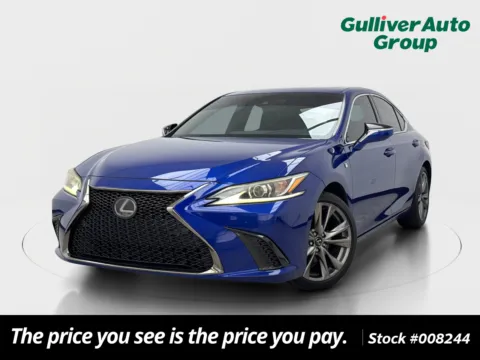 Blue 2019 Lexus ES 350 F Sport for sale in Plano, TX