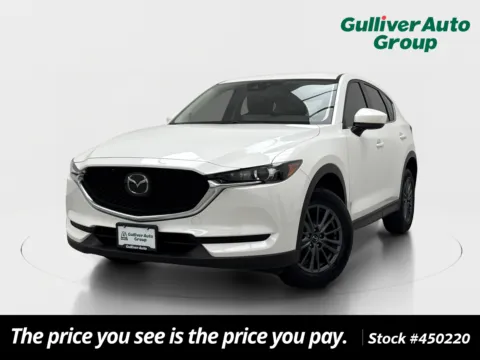 White 2021 Mazda CX-5 Touring for sale in Plano, TX