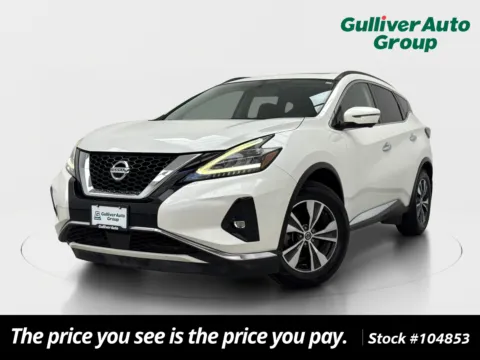 White 2019 Nissan Murano SV for sale in Plano, TX