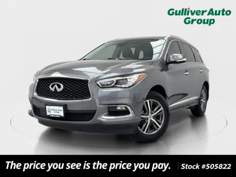 Gray 2020 INFINITI QX60 LUXE for sale in Plano, TX