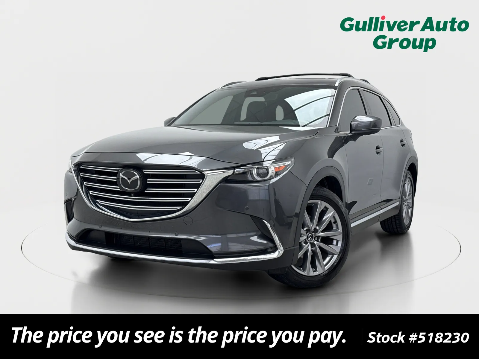 Gray 2021 Mazda CX-9 Grand Touring for sale in Plano, TX