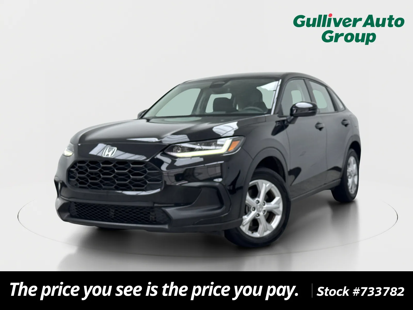 Black 2024 Honda HR-V LX for sale in Plano, TX