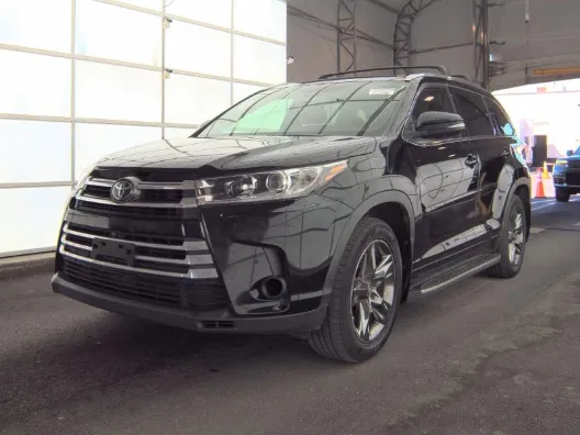 Black 2017 Toyota Highlander Limited Platinum for sale in Plano, TX