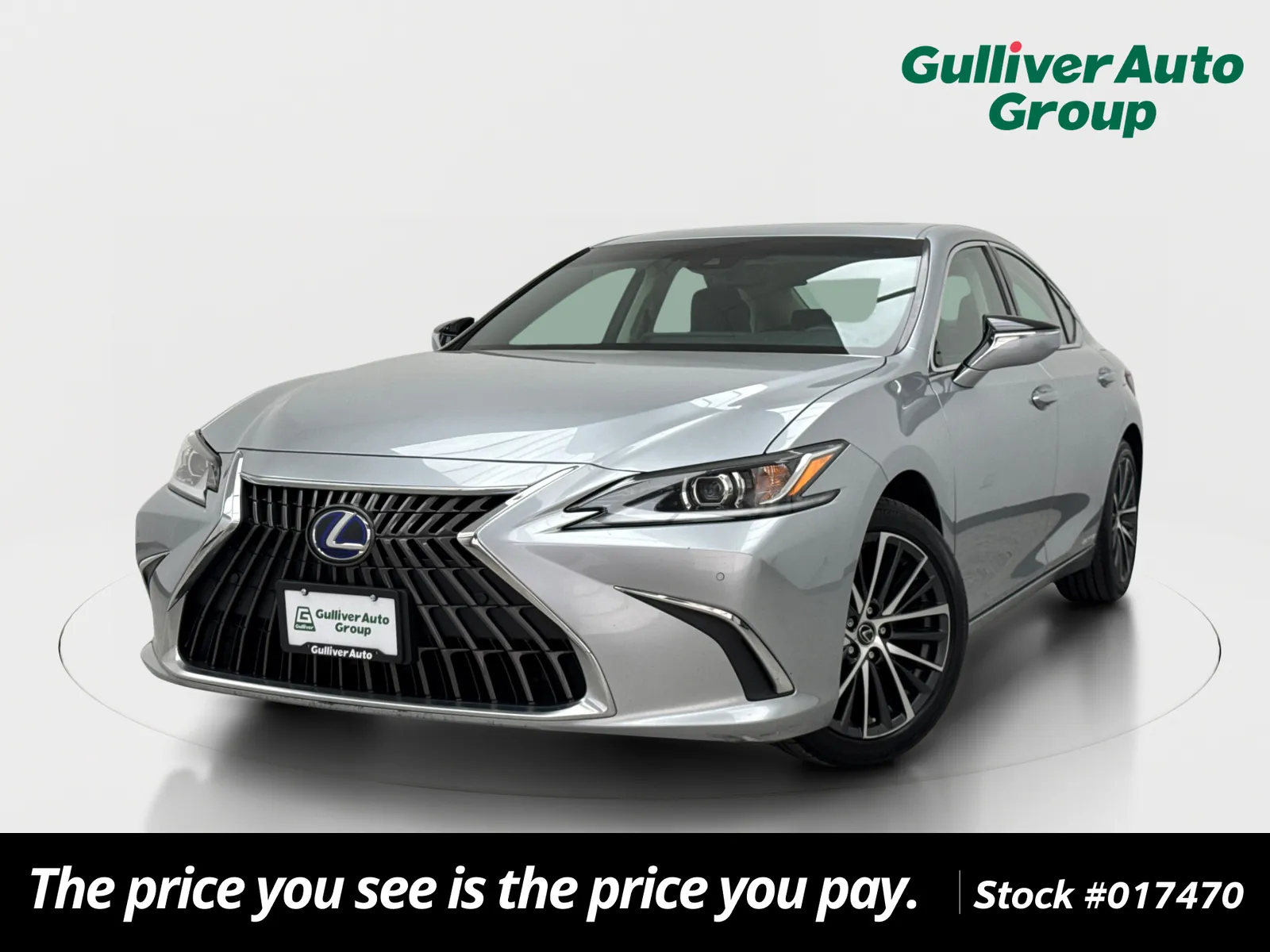 Silver 2022 Lexus ES 300h for sale in Plano, TX