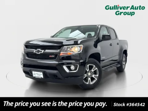 Black 2016 Chevrolet Colorado Z71 for sale in Plano, TX