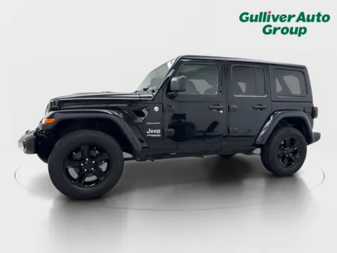 Another view of 2021 Jeep Wrangler Unlimited Sahara for sale in Plano, TX at Gulliver Auto Group