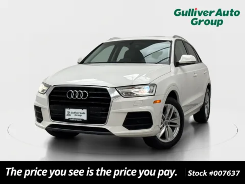 White 2017 Audi Q3 2.0T Premium for sale in Plano, TX