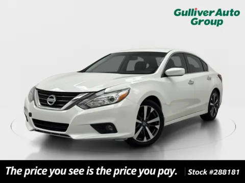 White 2017 Nissan Altima 2.5 SR for sale in Plano, TX