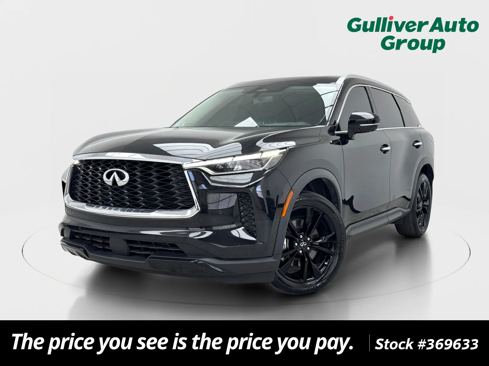 Black 2023 INFINITI QX60 LUXE for sale in Plano, TX