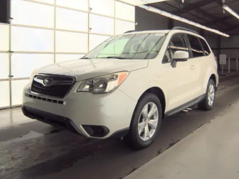 White 2015 Subaru Forester 2.5i Premium for sale in Plano, TX
