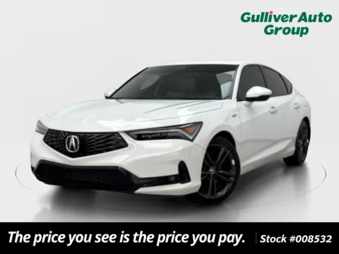 White 2023 Acura Integra A-Spec Tech Package for sale in Plano, TX