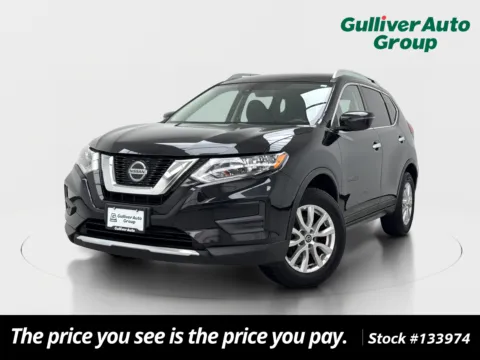 Black 2020 Nissan Rogue SV for sale in Plano, TX
