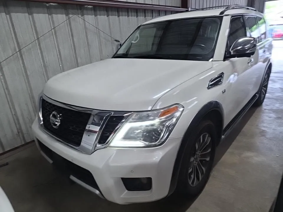 White 2017 Nissan Armada SL for sale in Plano, TX