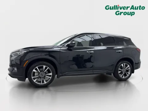 Photos of 2023 INFINITI QX60 LUXE for sale in Plano, TX at Gulliver Auto Group