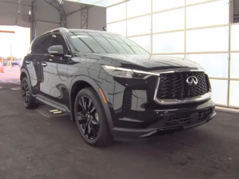 Another view of 2023 INFINITI QX60 LUXE for sale in Plano, TX at Gulliver Auto Group