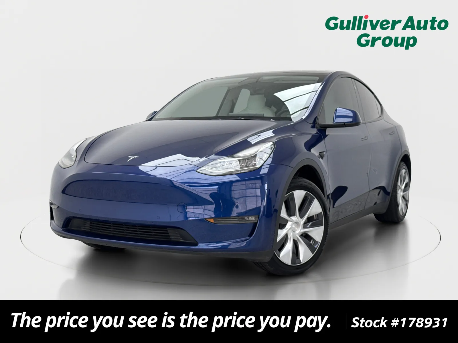 Blue 2021 Tesla Model Y Long Range for sale in Plano, TX