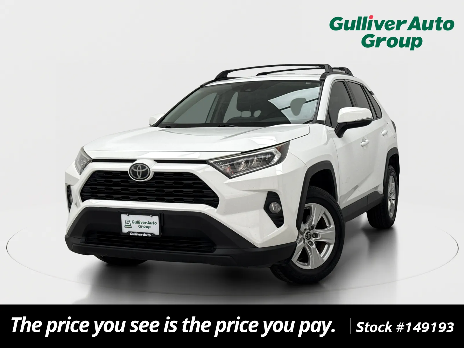White 2021 Toyota RAV4 XLE for sale in Plano, TX