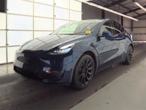 Blue 2021 Tesla Model Y Long Range for sale in Plano, TX