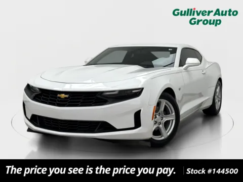 White 2020 Chevrolet Camaro 1LT for sale in Plano, TX