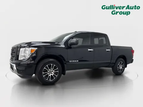 Photos of 2021 Nissan Titan SV for sale in Plano, TX at Gulliver Auto Group