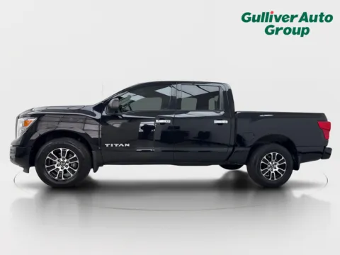 Another view of 2021 Nissan Titan SV for sale in Plano, TX at Gulliver Auto Group