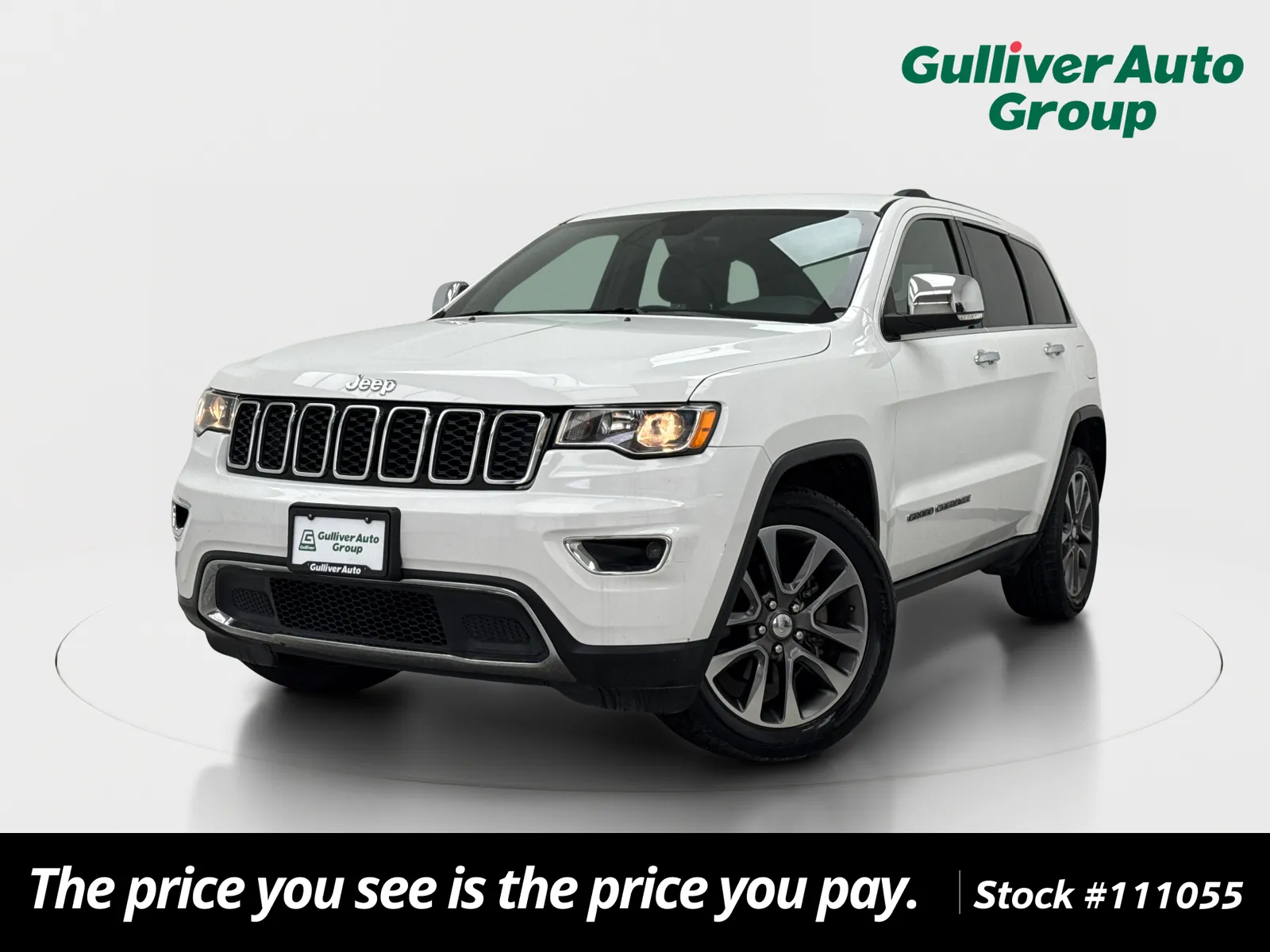 White 2018 Jeep Grand Cherokee Limited for sale in Plano, TX