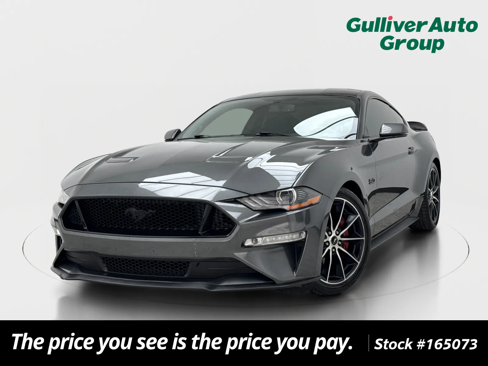 Gray 2018 Ford Mustang GT Premium for sale in Plano, TX