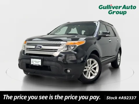 Black 2014 Ford Explorer XLT for sale in Plano, TX