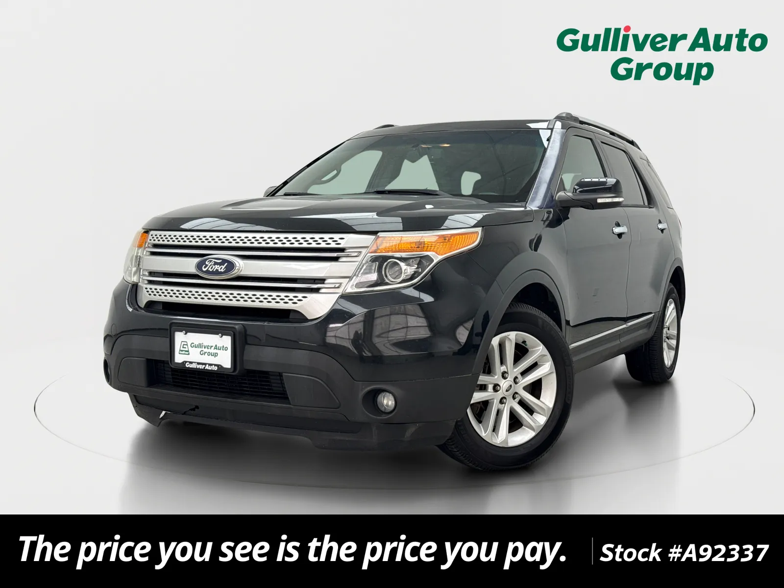 Black 2014 Ford Explorer XLT for sale in Plano, TX