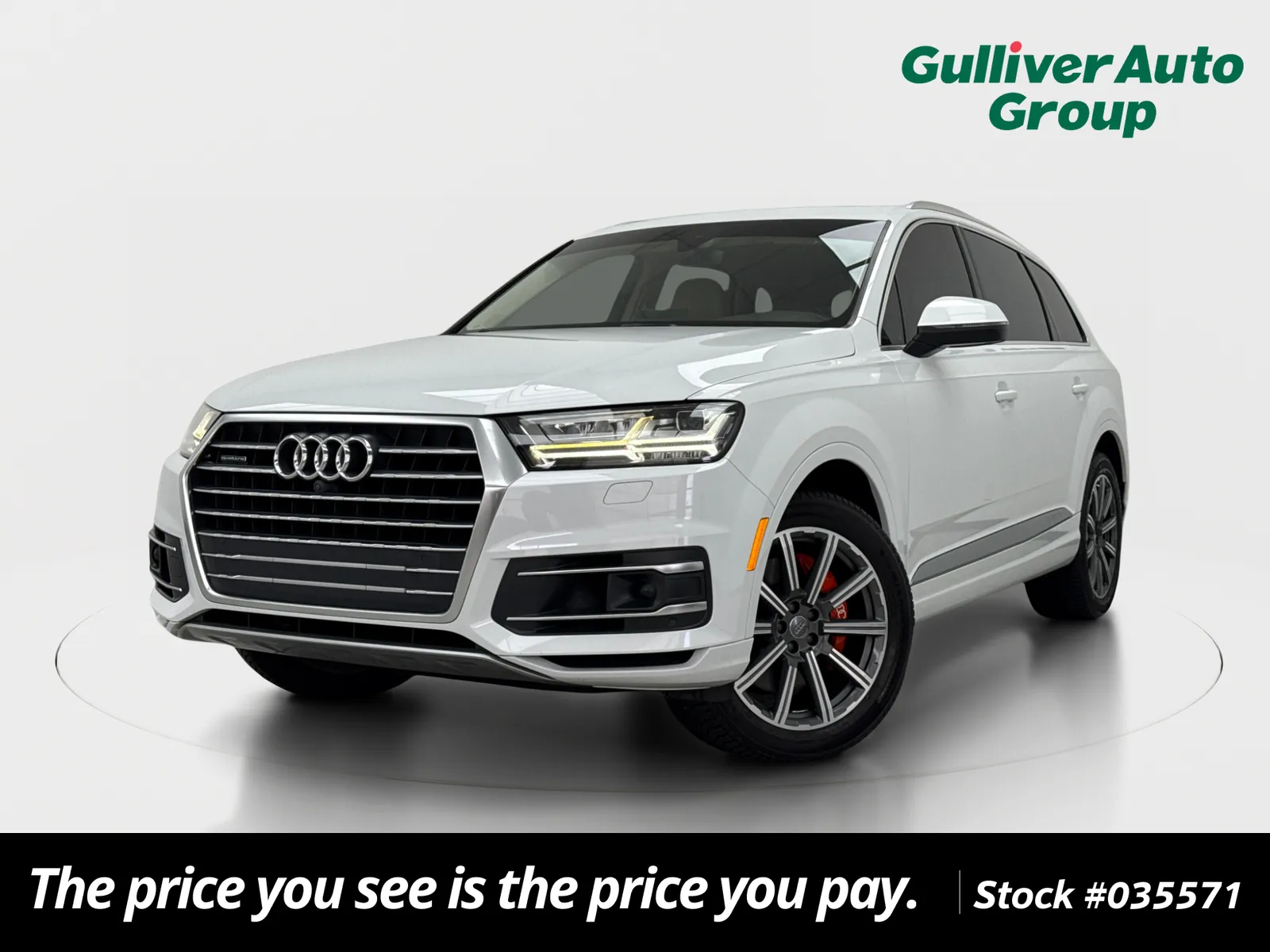 White 2017 Audi Q7 3.0T Premium Plus for sale in Plano, TX