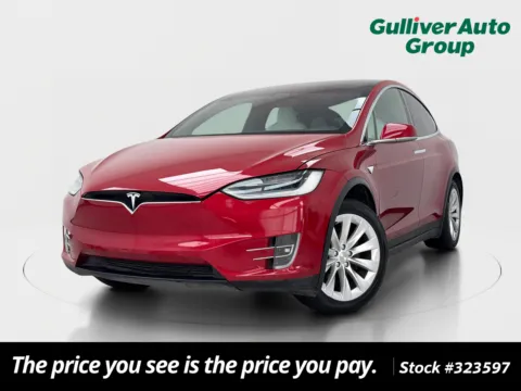 Red 2021 Tesla Model X Long Range Plus for sale in Plano, TX